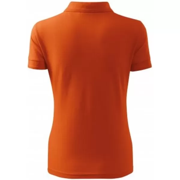  Dámske tričko s golierom MALFINI PIQUE POLO 210 ORANŽOVÁ 