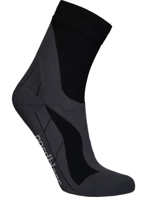 Športové kompresné ponožky NORDBLANC NBSX16374 CRYSTAL čierna