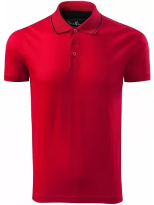 Pánske tričko s golierom MALFINI PREMIUM GRAND 259 FORMULA RED