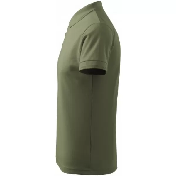  Pánske tričko s golierom MALFINI PIQUE POLO 203 KHAKI 