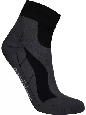 Športové kompresné ponožky NORDBLANC LUMP NBSX16373 CRYSTAL čierna