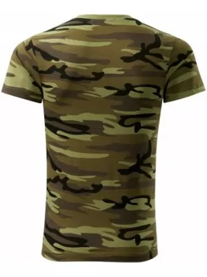 Pánske tričko MALFINI CAMOUFLAGE 144 CAMOUFLAGE GREEN