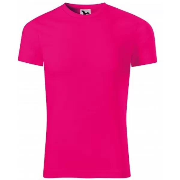  Pánske funkčné tričko MALFINI STAR 165 NEÓN PINK 