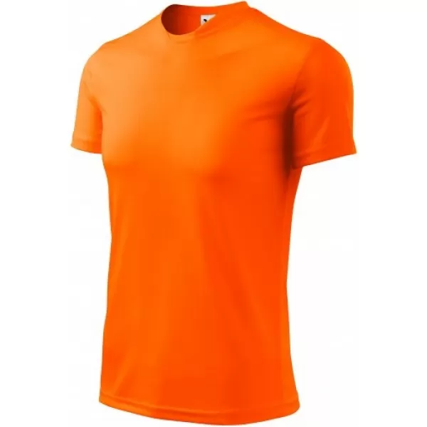  Pánske funkčné tričko MALFINI FANTASY 124 NEON ORANGE 