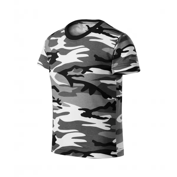  Detské tričko MALFINI CAMOUFLAGE 149 CAMOUFLAGE GRAY 