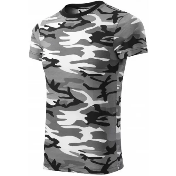  Pánske tričko MALFINI CAMOUFLAGE 144 CAMOUFLAGE GRAY 