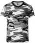Detské tričko MALFINI CAMOUFLAGE 149 CAMOUFLAGE GRAY