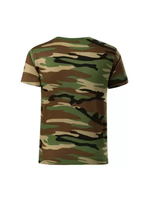 Detské tričko MALFINI CAMOUFLAGE 149 CAMOUFLAGE BROWN