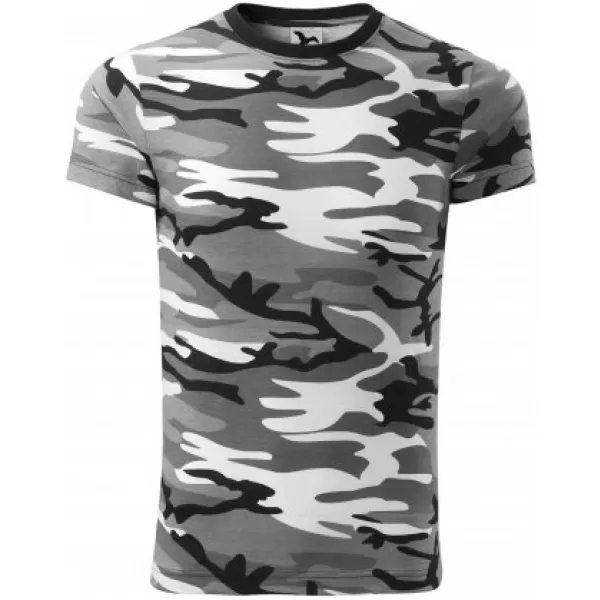  Pánske tričko MALFINI CAMOUFLAGE 144 CAMOUFLAGE GRAY 