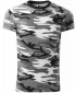Pánske tričko MALFINI CAMOUFLAGE 144 CAMOUFLAGE GRAY