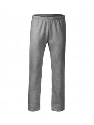 Detské tepláky MALFINI COMFORT 607 TMAVO ŠEDÝ MELÍR