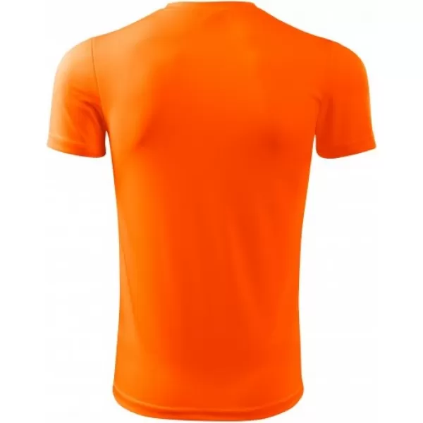  Pánske funkčné tričko MALFINI FANTASY 124 NEON ORANGE 