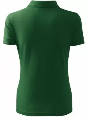 Dámske tričko s golierom MALFINI PIQUE POLO 210 FĽAŠKOVO ZELENÁ