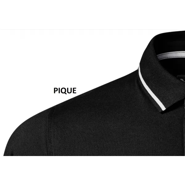  Dámske tričko s golierom MALFINI PREMIUM PERFECTION PLAIN 253 ČIERNA 