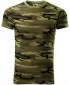 Pánske tričko MALFINI CAMOUFLAGE 144 CAMOUFLAGE GREEN