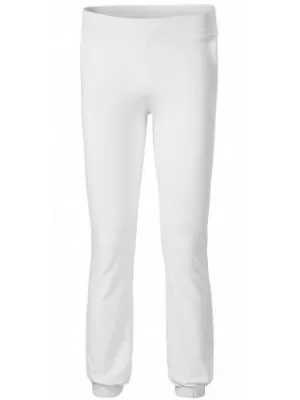 Dámske tepláky MALFINI LEISURE 603 BIELA
