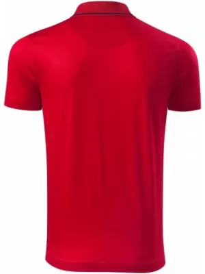 Pánske tričko s golierom MALFINI PREMIUM GRAND 259 FORMULA RED
