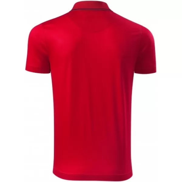  Pánske tričko s golierom MALFINI PREMIUM GRAND 259 FORMULA RED 