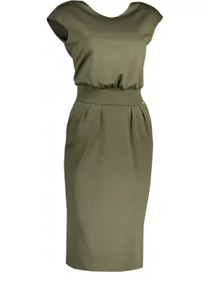 Dámske šaty Numoco Sara A144-5 khaki