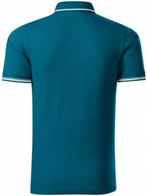 Pánske tričko s golierom MALFINI PREMIUM PERFECTION PLAIN 251 PETROLEJOVÁ