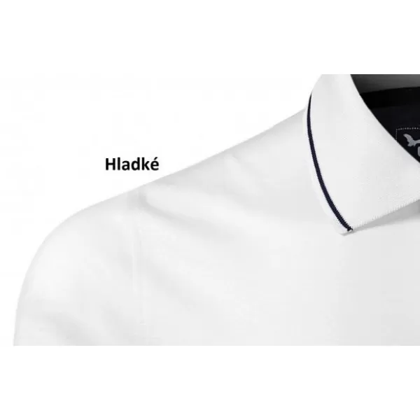  Pánske tričko s golierom MALFINI PREMIUM GRAND 259 BIELA 