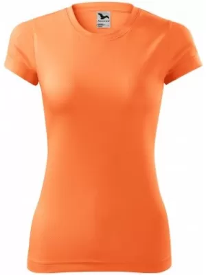 Dámske funkčné tričko MALFINI FANTASY 140 NEÓN MANDARINE