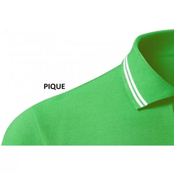  Pánske tričko s golierom MALFINI URBAN 219 APPLE GREEN 