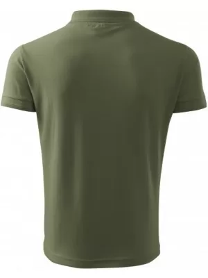 Pánske tričko s golierom MALFINI PIQUE POLO 203 KHAKI