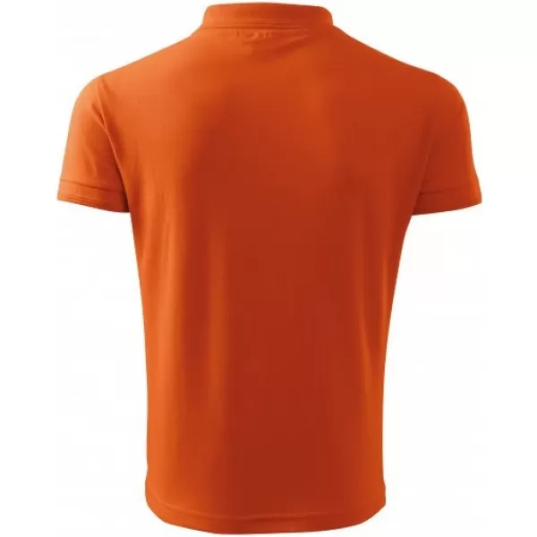  Pánske tričko s golierom MALFINI PIQUE POLO 203 ORANŽOVÁ 