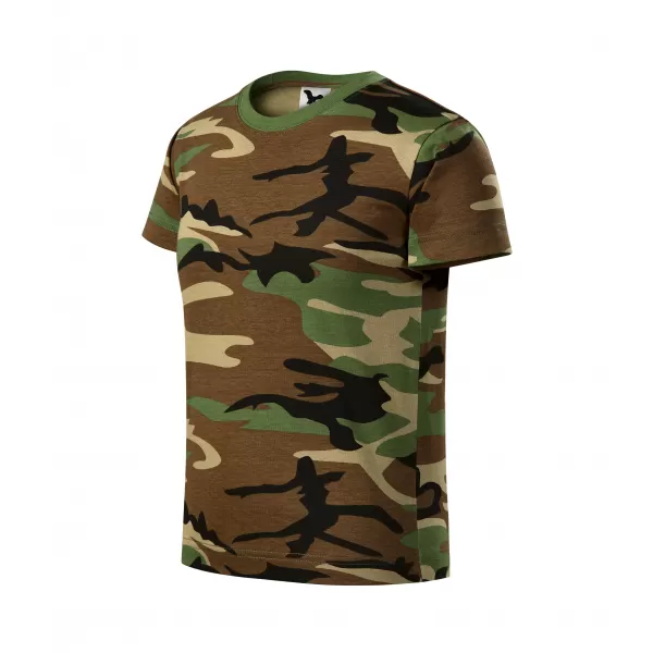  Detské tričko MALFINI CAMOUFLAGE 149 CAMOUFLAGE BROWN 