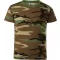 Detské tričko MALFINI CAMOUFLAGE 149 CAMOUFLAGE BROWN