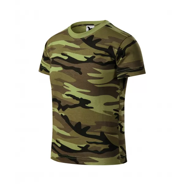  Detské tričko MALFINI CAMOUFLAGE 149 CAMOUFLAGE GREEN 