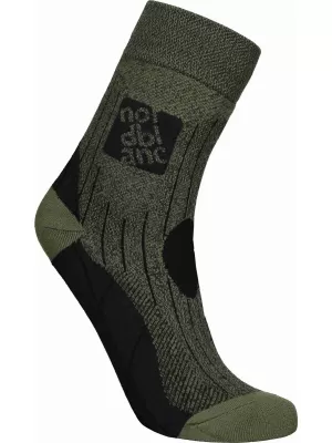 Ponožky NORDBLANC STARCH NBSX16379 KHAKI MELÍR