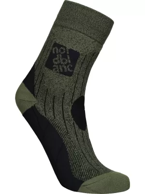Ponožky NORDBLANC STARCH NBSX16379 KHAKI MELÍR