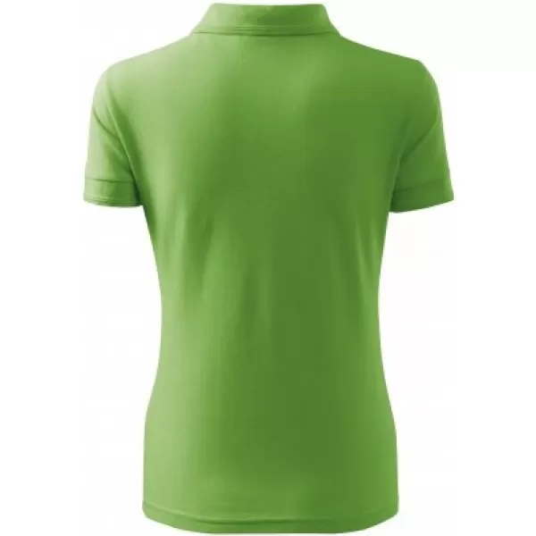  Dámske tričko s golierom MALFINI PIQUE POLO 210 TRÁVOVO ZELENÁ 