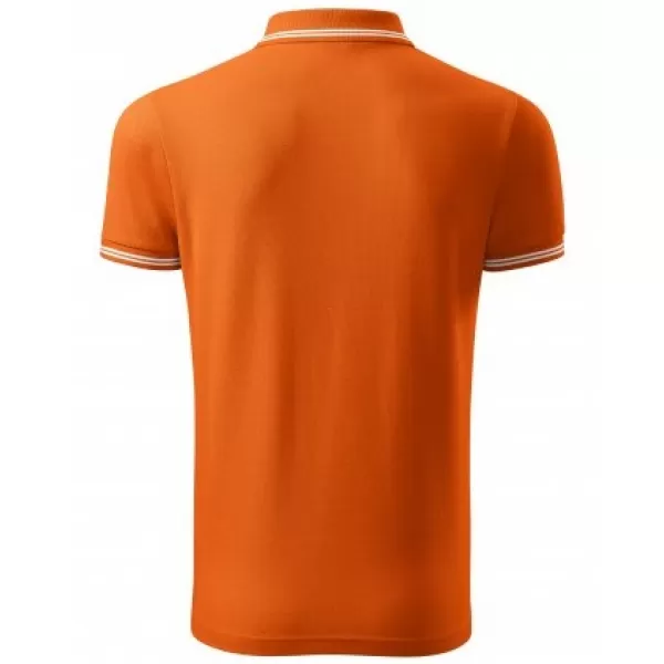  Pánske tričko s golierom MALFINI URBAN 219 ORANŽOVÁ 