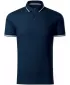 Pánske tričko s golierom MALFINI PREMIUM PERFECTION PLAIN 251 NÁMORNÁ MODRÁ