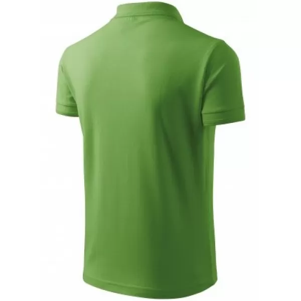  Pánske tričko s golierom MALFINI PIQUE POLO 203 TRÁVOVO ZELENÁ 