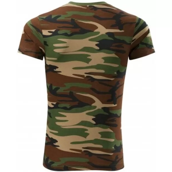  Pánske tričko MALFINI CAMOUFLAGE 144 CAMOUFLAGE BROWN 