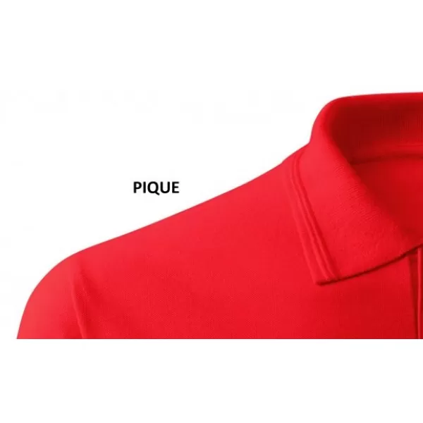  Pánske tričko s golierom MALFINI PIQUE POLO 203 ČERVENÁ 