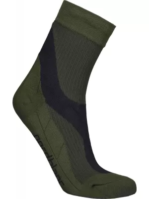 Športové kompresné ponožky NORDBLANC NBSX16374 KHAKI
