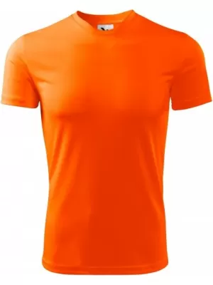 Pánske funkčné tričko MALFINI FANTASY 124 NEON ORANGE
