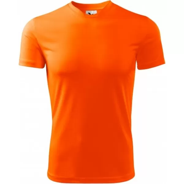  Pánske funkčné tričko MALFINI FANTASY 124 NEON ORANGE 