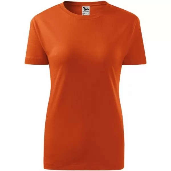  Dámske tričko MALFINI CLASSIC NEW 133 ORANŽOVÁ 