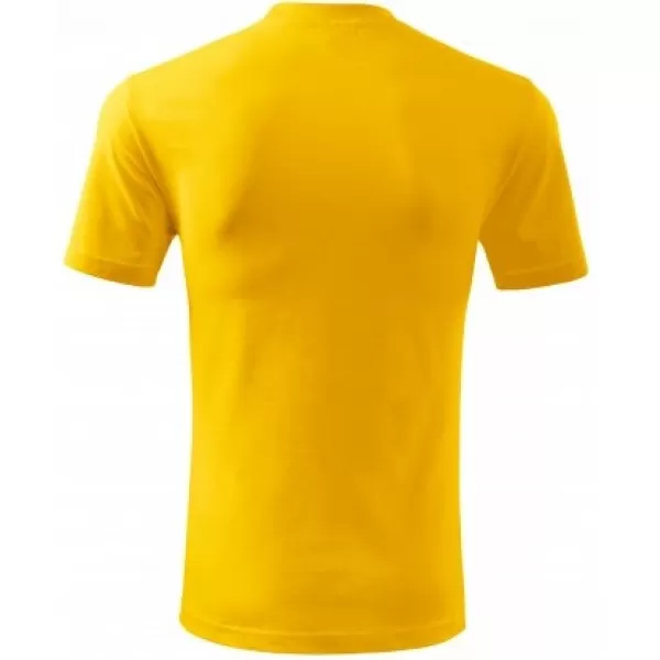  Pánske tričko MALFINI CLASSIC 101 CLASSIC ŽLTÁ 