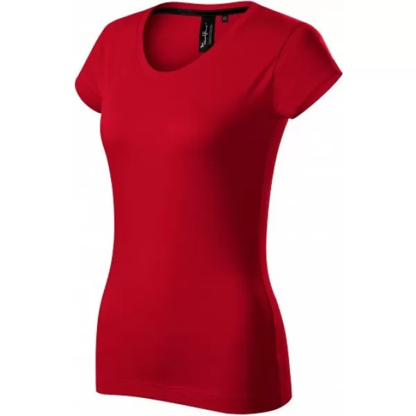  Dámske tričko s krátkym rukávom MALFINI PREMIUM EXCLUSIVE 154 FORMULA RED 