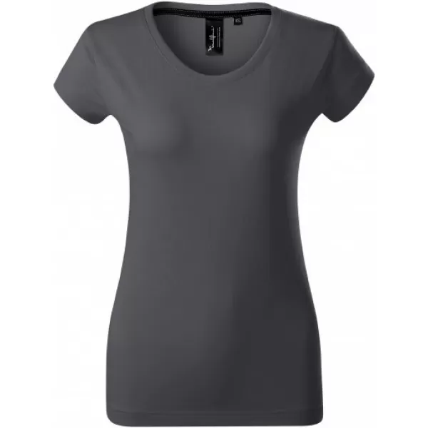 Dámske tričko s krátkym rukávom MALFINI PREMIUM EXCLUSIVE 154 LIGHT ANTHRACITE 