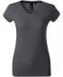 Dámske tričko s krátkym rukávom MALFINI PREMIUM EXCLUSIVE 154 LIGHT ANTHRACITE