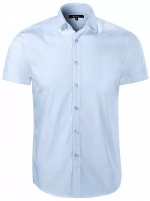 Pánska košeľa s krátkym rukávom MALFINI PREMIUM FLASH 260 LIGHT BLUE