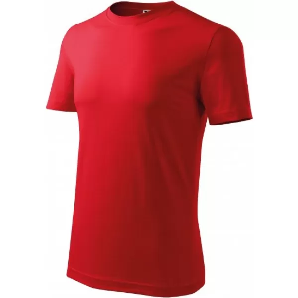 Pánske tričko MALFINI CLASSIC NEW 132 ČERVENÁ 